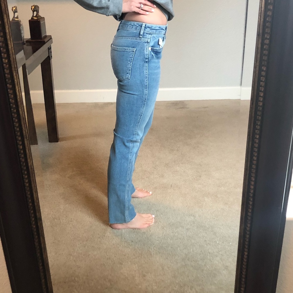 Free People high rise girlfriend jeans - Picture 8 of 8